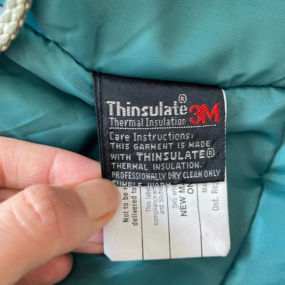 VINTAGE LONDON Fog Winter Jacket Coat With Cinched Waist Size  XL - Picture 7 of 12